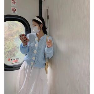 Beautiful blue sweater